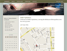 Tablet Screenshot of ibelloupholstery.com